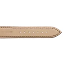 Brown Strap Leather Black Brown 12-24mm Shark Skin Watch Strap With Genuine Leather Strap