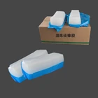 Factory supply 10-80 shore A silicone rubber mix raw material for extrusion & compress molding