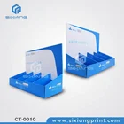 High quality cardboard Counter Display, POP Up Cardboard Display Stand for Electric Torch