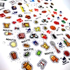 Matte Coated Waterproof White Sticker Paper Label sheet for Laser/Inkjet Printing in a4 Letter Size (8.5" x 11")