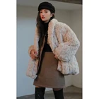 Rabbit Fur Coat Winter Fur Coat Women Korean Comfortable Fashion Winter Faux Rabbit Fur Coat Women
