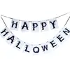 YWLL Halloween Party Decoration for Indoor or Outdoor Home School or Office Happy Halloween Banner