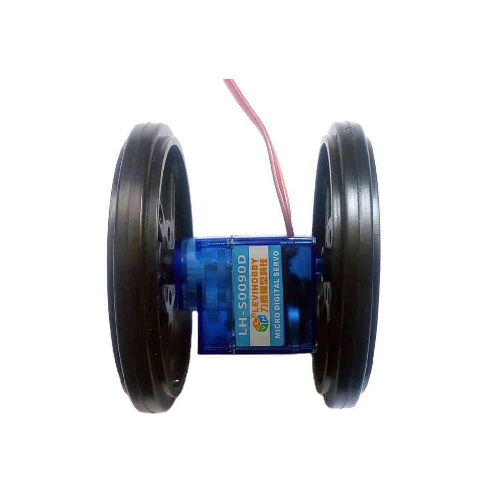 360 Degree Endless Rotation Servo Robotic Wheel Gear Box Arduino Servo