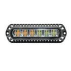 IP67 22Flashing pattern PC R65 R10 Amber 18W Forklift Vehicle Police Rotating Emergency Strobe Beacon Warning Light