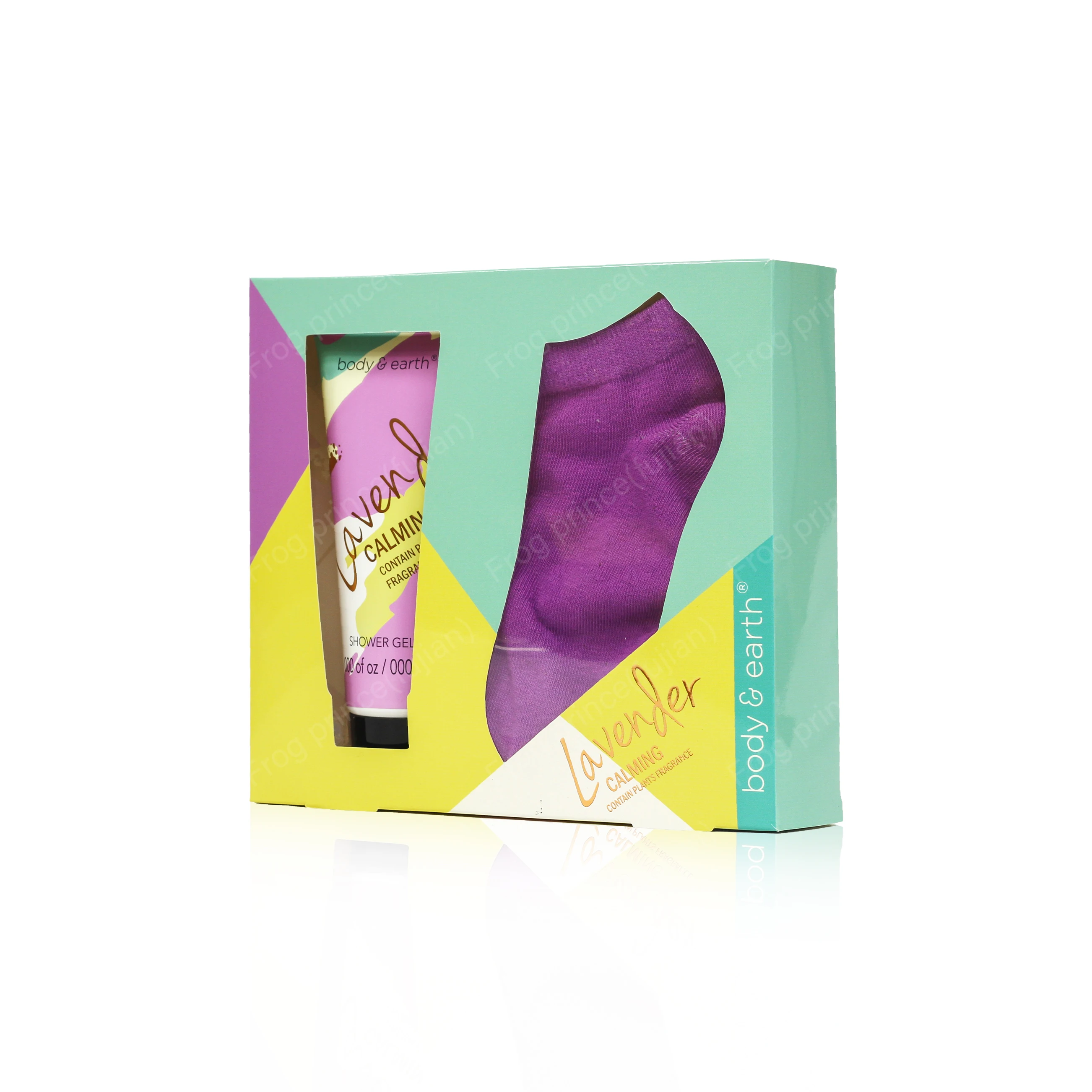 bath spa gift set body care products with soft sock for holiday