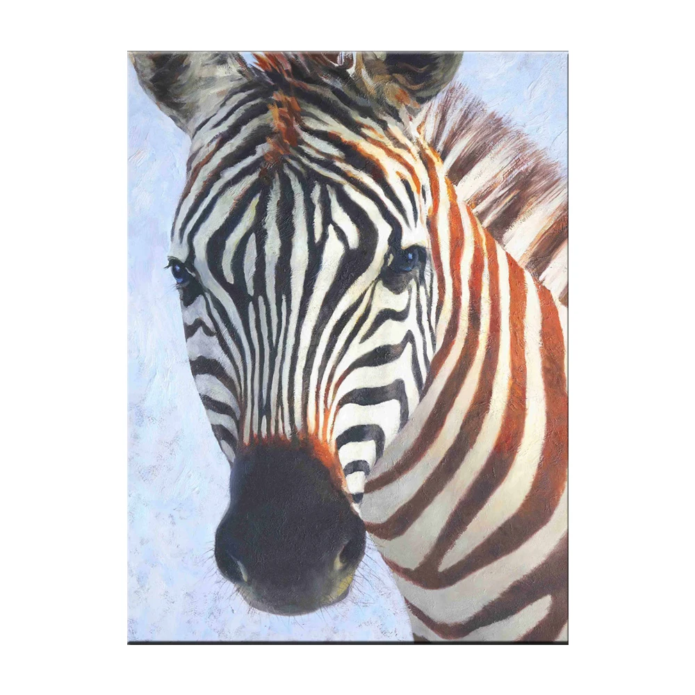 Modern Afrika Hewan Art Zebra Minyak Lukisan Pada Kanvas Buy