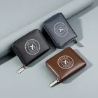 Men Wallet OEM Customized Hot Sale Credit Card Holder Money Zipper Antilost Men Wallet