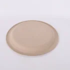 Plate Paper Round Paper Plate 6 Inch Round Plate Wheat Straw Plate Disposable Paper Plate