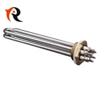 6KW Industrial tubular immersion water heater for Water/Oil/acid heating