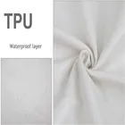 Eco-friendly Soft Polyester Knitted Textile PUL Laminated Waterproof Fabric