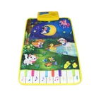 Learn piano carpet farm animal music blanket baby children baby cute animal Dance Mat