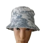 High Quality Fashion 100% Cotton Twill Bucket Hat Custom Printed