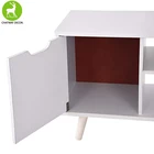 Furniture Home Living Room Furniture Wood Storage Wood Frame Table Stand Wood Cabinets
