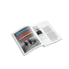 Custom color offset printing design service catalog booklet magazine book