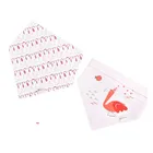 Wholesale 100% organic cotton baby bibs for newborn baby
