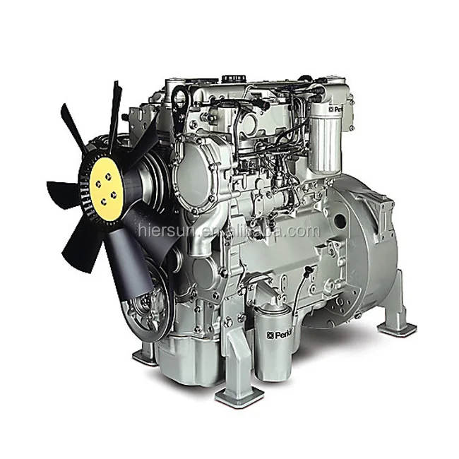 1204 Engine Made By Perkins Industrial Diesel Engine 1204F-E44TA / TTA 82KW