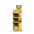Advertising Display Corrugated Cardboard Paper Display Shelf