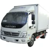 best quality 6 wheeler 4x2 small foton box van truck 3 ton