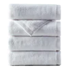 Wholesale Luxury Hotel Custom Logo 100% Cotton Face White Towels