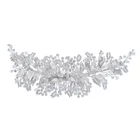 Wholesale Pure Handmade Crystal Hair Jewelry Accessories Barrette Bridal Wedding Flower Hair Clips