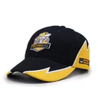 Cotton fabric 3D embroidery high crown baseball cap
