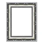 24x36 Inch Victoria Ornate Antique Silver Gold Leaf Wood Baroque Mirror Picture Oil Painting Frame