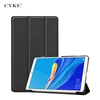 CYKE Tri-Fold Case for Huawei MediaPad M6 8.4 Case PU Leather Ultra Thin Shell Cover Stand auto wake function Tablet Case
