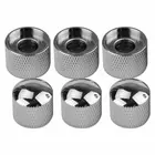 Custom Made Metal Chrome Plating Electric Guitar Knobs