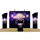 RTS exhibition portable 10 x 10 expo display stand trade show booth counter 3x3 exhibition stand tradeshow booth