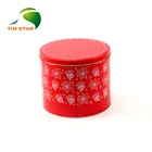 Whole sale new design round shape tin box for tea