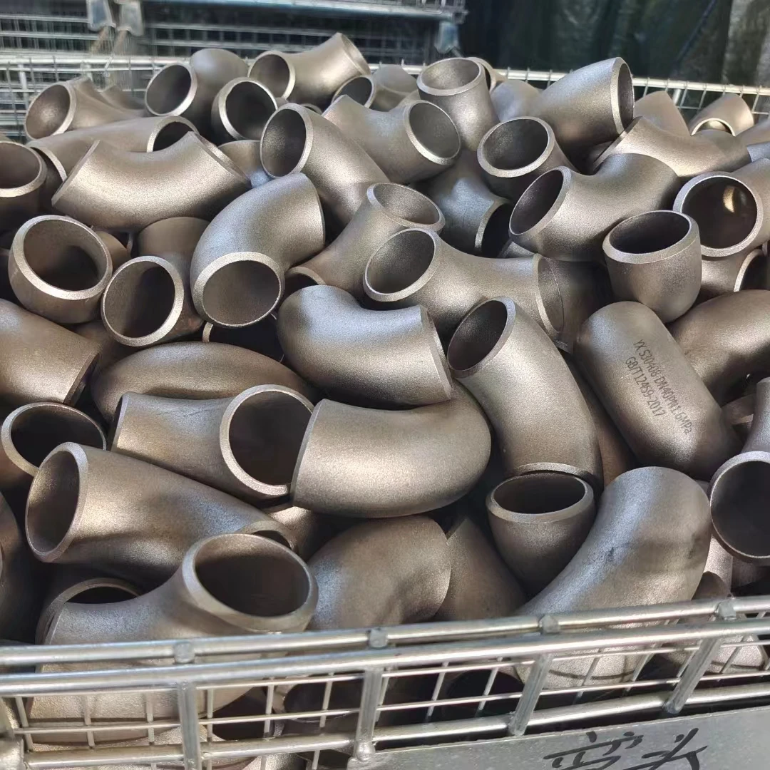 Elbow Pipe Fittings National Standard Carbon Steel Punching Bend Custom