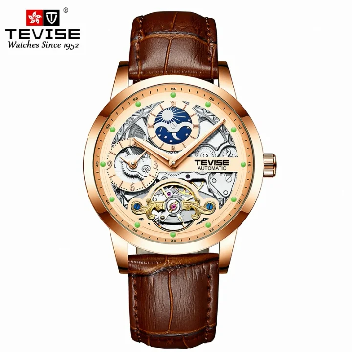 dropshipping watch glass automatic mechanical watch tourbillon