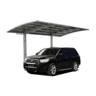 polycarbonate hollow coated car shed/canopy/garage