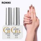 RONIKI Global Fashion Organic Free Samples Long Lasting Uv Gel Wholesale Soak Off Color Nail Gel Polish