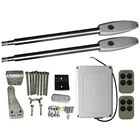 24VDC solar powered automatic swing gate opener kit door operator system