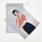white eyeglass pouch travel custom eyeglass microfiber pouch cleaning cloth for glasses