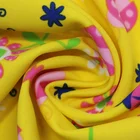 floral pattern swimwear waterproof spandex dye 80% polyamide 20% elastane fabric