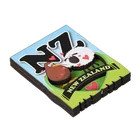Promotion Decorate Gift Eco-friendly 3d Pattern Customized Wooden Structure Fridge Magnets for Home