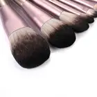 Banfi Pink Beauty Brush Makeup 9pcs Eyebrow Brush