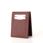 New RFID Blocking Card Wallet Mens Zipper Pocket Multi Slot Wallet For Men Boy