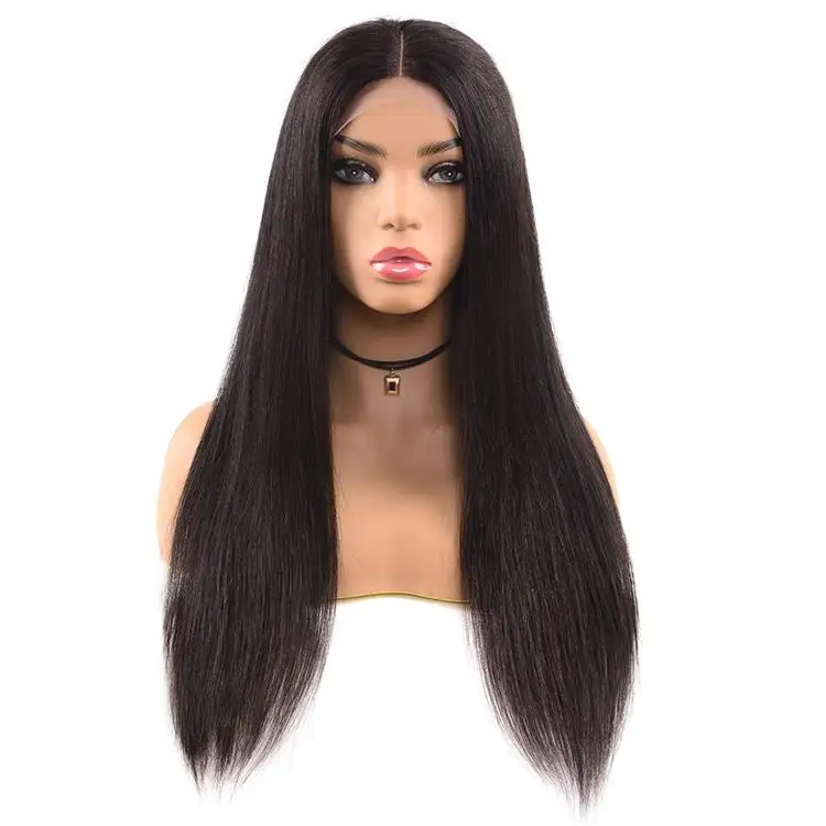 Hair Factories In Henan Xuchang Wholesale Human Hair Lace Front Wigs Virgin Cuticle Aligned Human Hairs And 4*4 Wig Cap