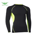 compression shirts dry fit skinny stretch running shirt custom mens for wholesale long sleeve t-shirts