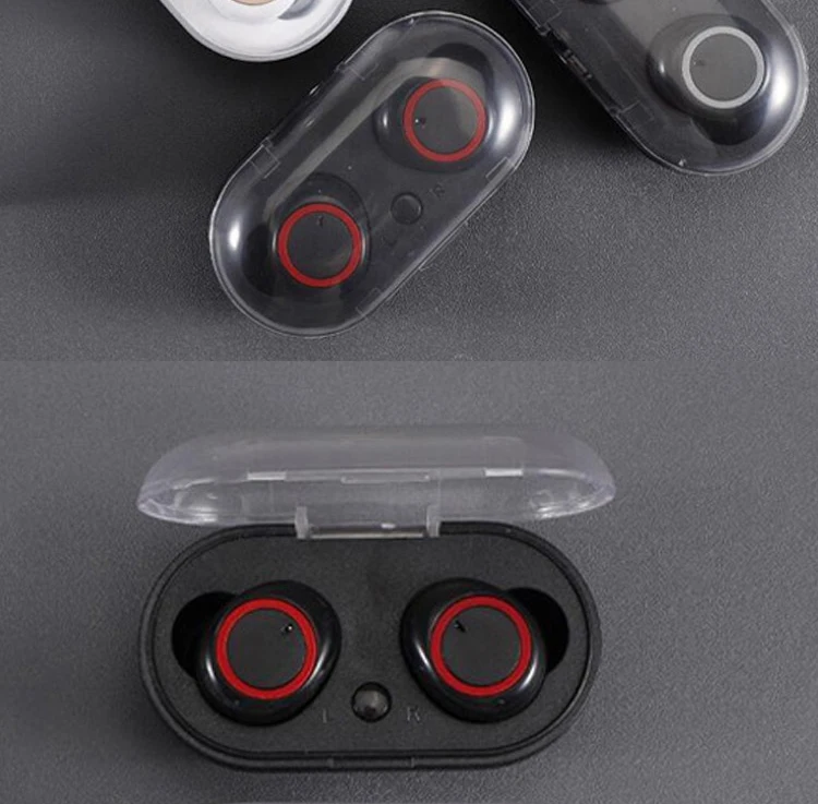 TWS 199 Free Shipping China Factory High Quality Wireless Stereo Earbuds OEM ODM Logo print TWS True Wireless Earbuds 5D Stereo - ANKUX.COM
