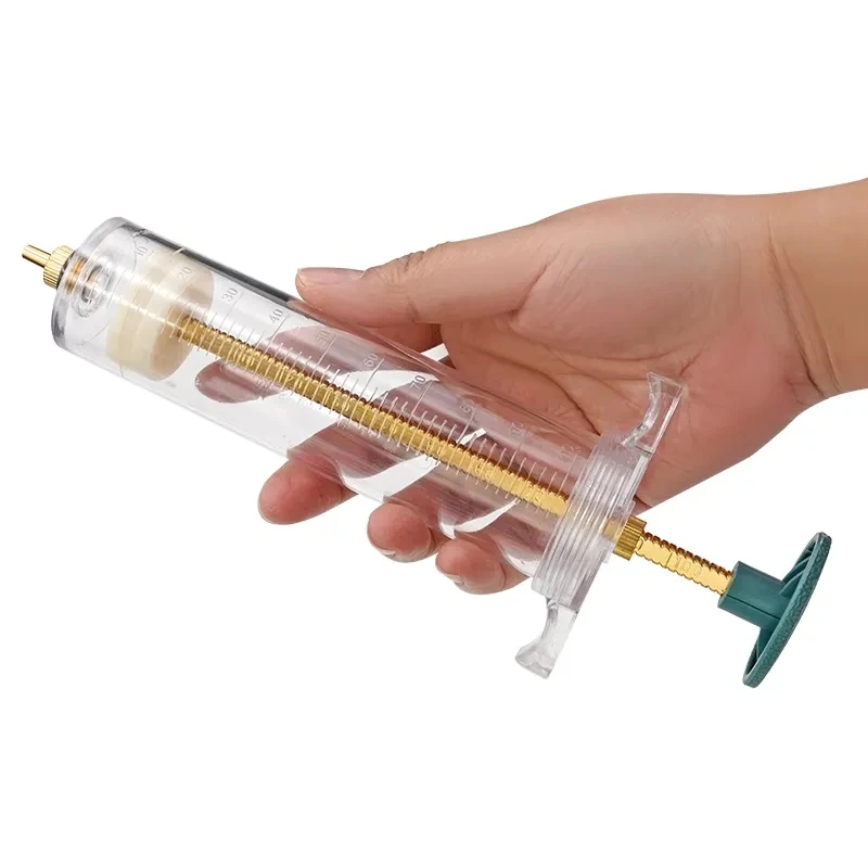 Hot Selling Veterinary Plastic Syringe Plain With Stainless Steel