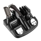 6 in 1 Multi Function Professional Rechargeable Electric Washable Head Men's Hair Clipper Trimmer Set