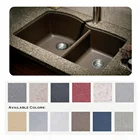 5 Years Warranty Kitchen Sink 6040 Hot Sale Quartz Composite Sinks For Kitchen