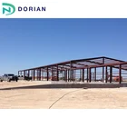 Structure Prefab 2 Floor Large Steel Structure Metal Warehouse Office