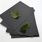 Good Stiff black paper rolls laminated cardboard for packing