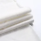 OEM Wholesale white plain dyed fleece sweater french terry knitted 100% cotton fabric