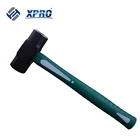 Sledge Hammer High Quality 2LB-24LB 45#carbon Steel Double-face Sledge Hammer Tools Hardware Fiberglass Handle